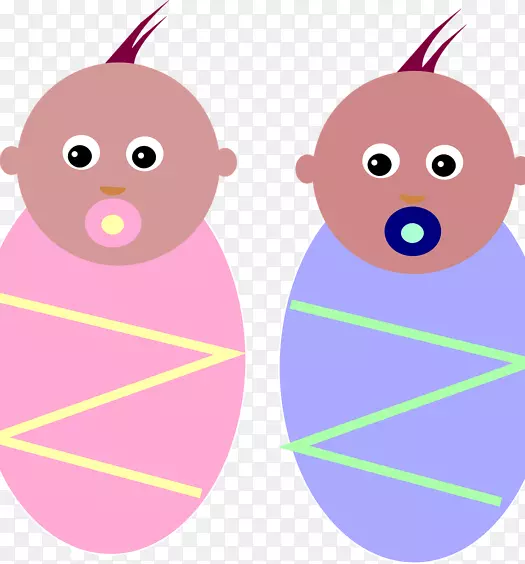 婴儿双奶嘴夹艺术-儿童