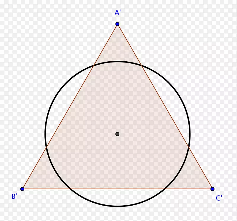 等边三角形点盘同心物体.三角形