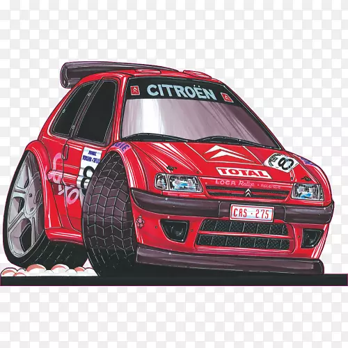 世界拉力赛赛车Citro n Saxo Citro n c4 WRC-雪铁龙