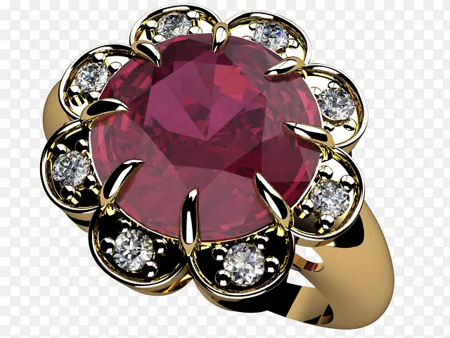 宝石戒指体珠宝钻石珠宝配件