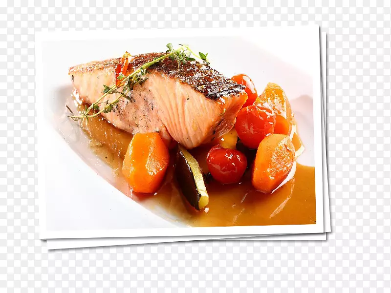 地中海菜食谱菜熏鲑鱼食品-健康
