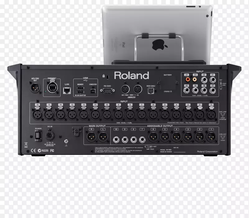 音频混频器数字混合控制台声音Roland数字rss v-m-2 0 0 i m2 0 0 i-m音频