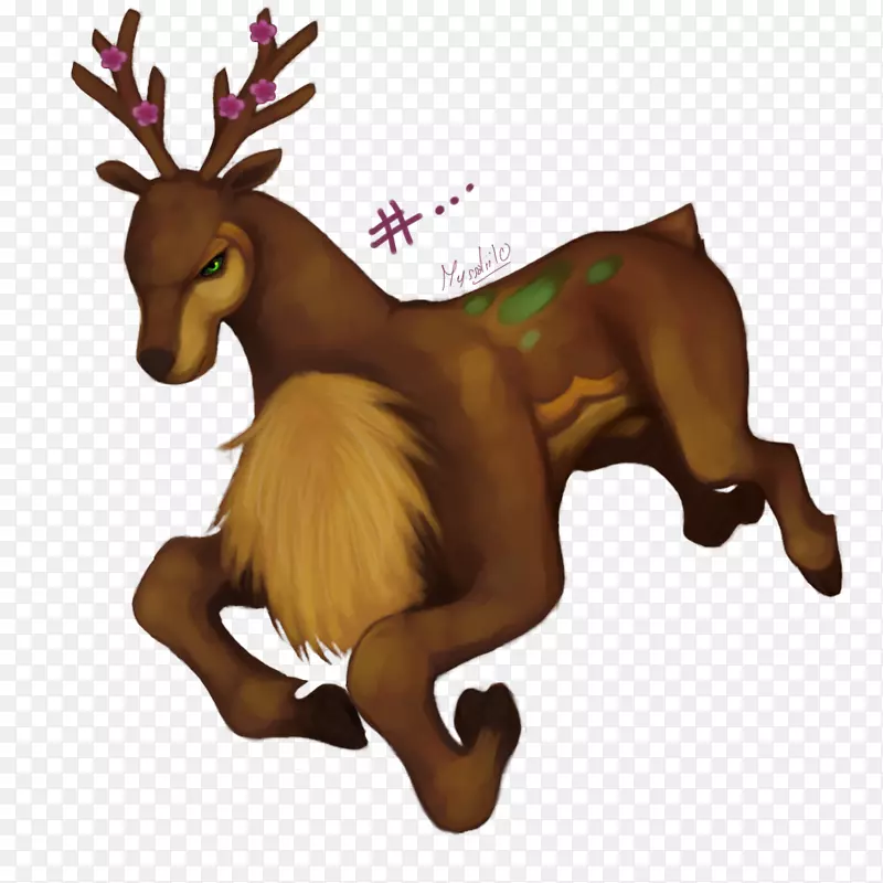 驯鹿鹿角圣诞饰品驯鹿