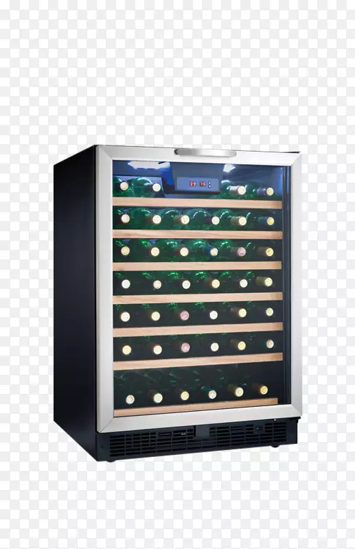 葡萄酒冷却器丹比设计师dwc 508冰箱-葡萄酒