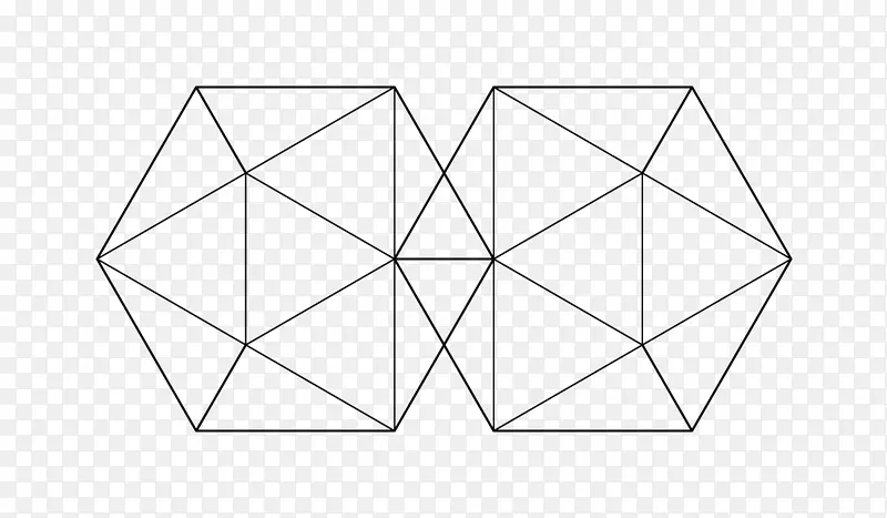 纸三角白点三角形