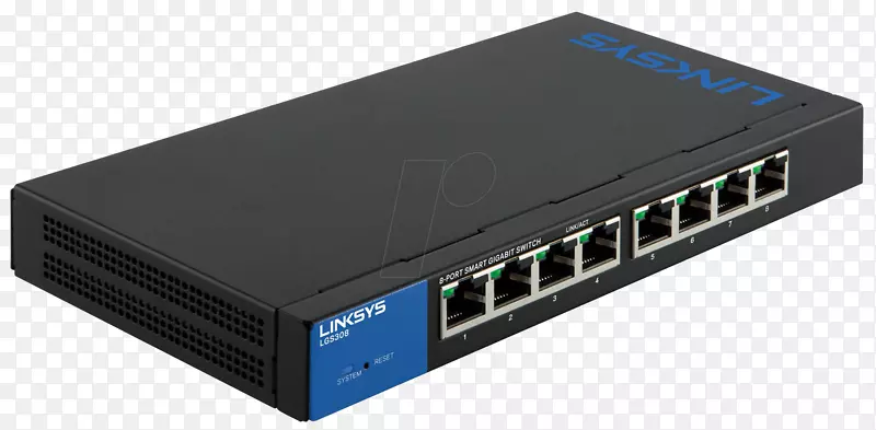 linksys非托管交换机8端口poe lgs108peu以太网千兆以太网交换机linksys