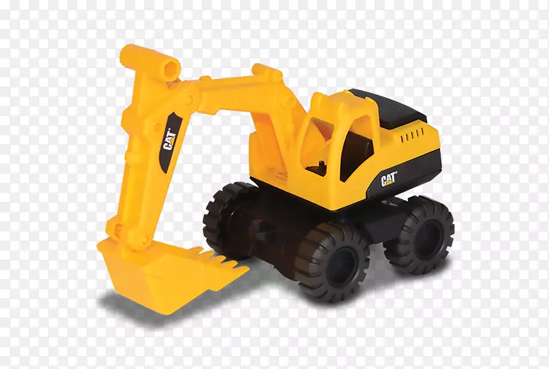 卡特彼勒公司挖掘机玩具反铲装载机-挖掘机