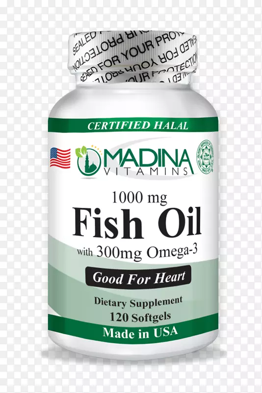 膳食补充剂清真鱼油酸颗粒omega-3明胶-健康