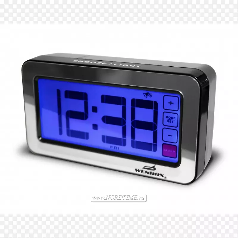 数字时钟收音机闹钟显示装置时钟