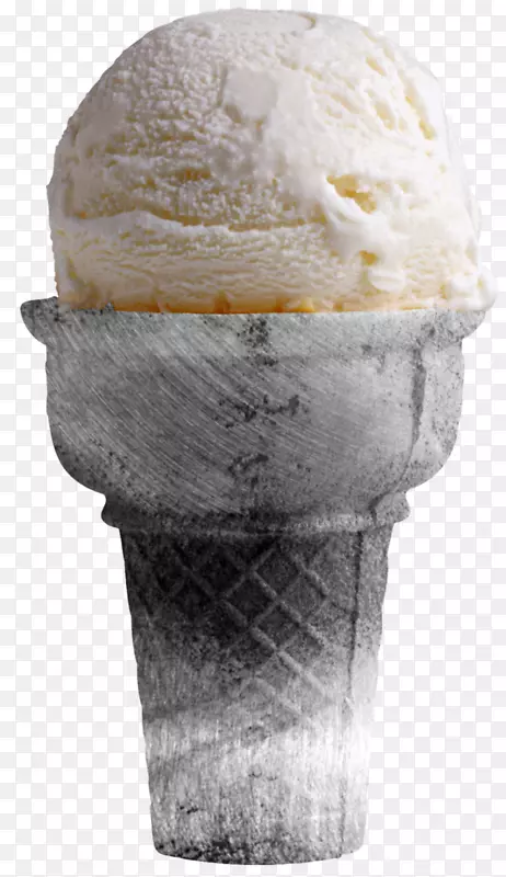 冰淇淋圆锥形圣代食品勺-冰淇淋