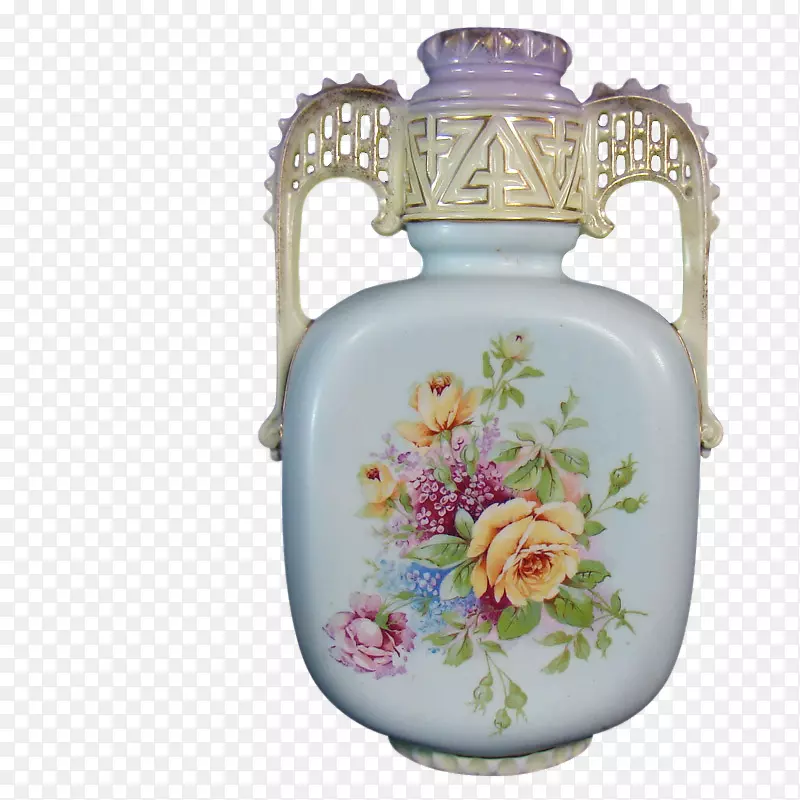 瓶瓷田纳西水壶花瓶