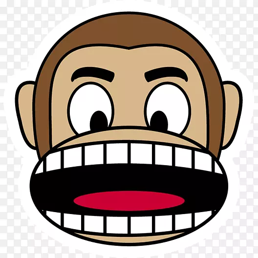 猴子t恤表情笑脸-猴子
