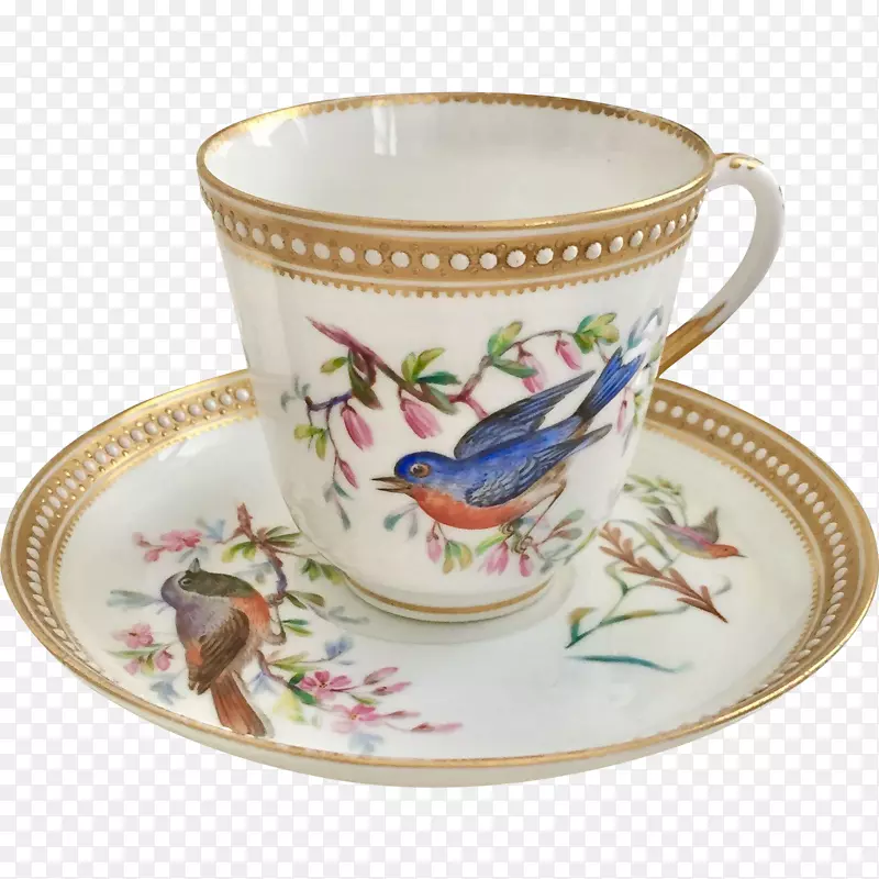 咖啡杯皇家伍斯特瓷碟杯
