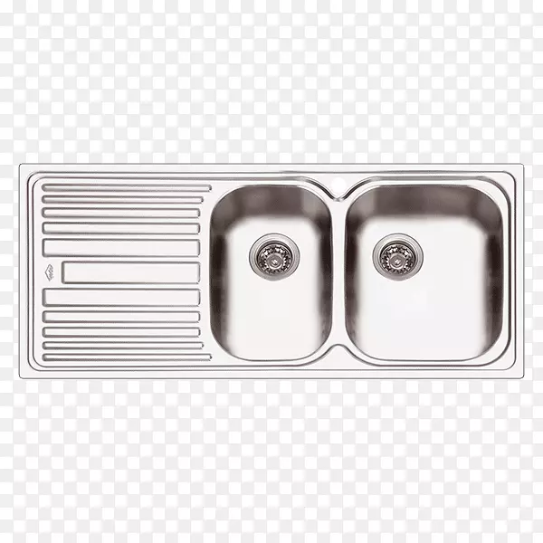 厨房水槽碗水槽水龙头俯瞰家具厨房水槽