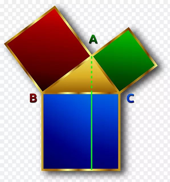 元素数学毕达哥拉斯定理几何-数学