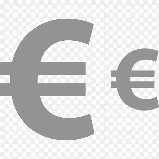 欧元、货币、计算机图标、货币-欧元