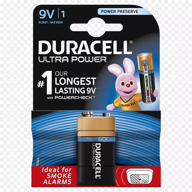 9伏电池Duracell碱性电池aaa电池9伏电池