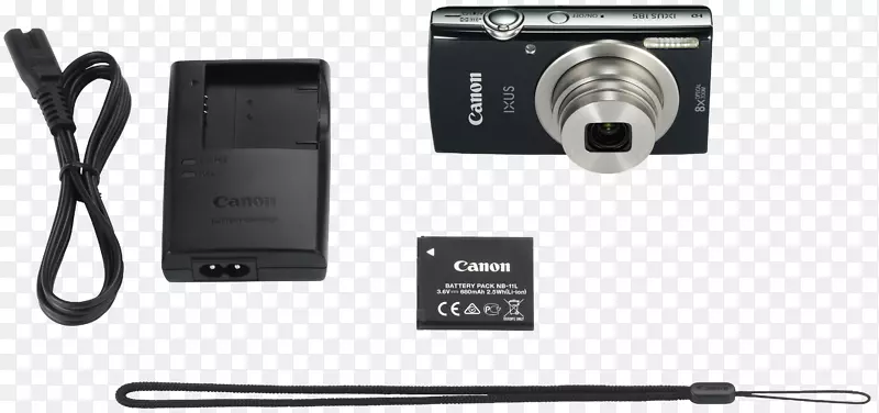 佳能Ixus 185 2000万像素紧凑型相机-银色-6.8厘米(2.7英寸佳能Eos Canon PowerSpot ELPH 180点拍相机)
