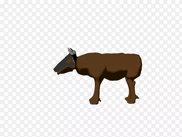 牛驴羊包动物剪贴画驴