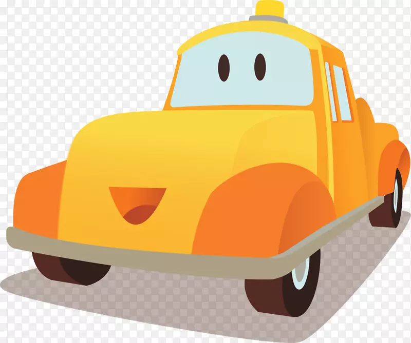 拖车汤姆：在城市里开车-迷你芒果汽车-汽车