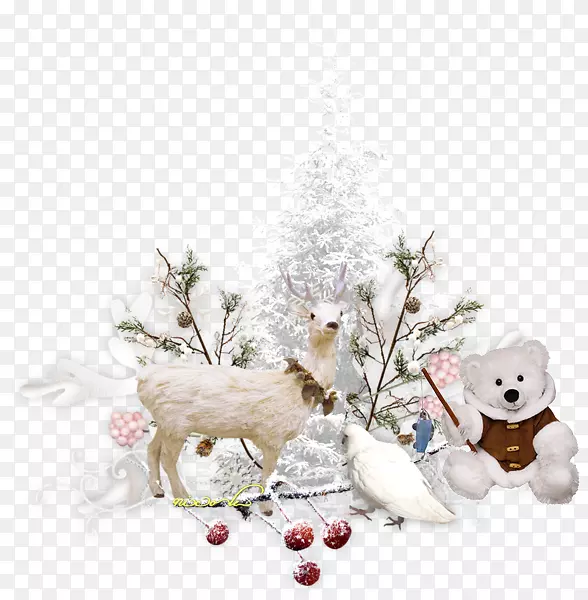 圣诞树圣诞老人迪普圣诞装饰品-圣诞树
