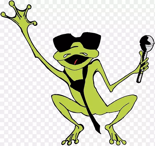 树蛙动画剪贴画-青蛙