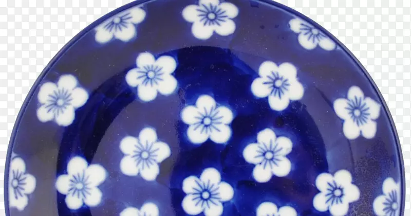 陶瓷青花瓷diezi蓝色和白色陶器-生菜架
