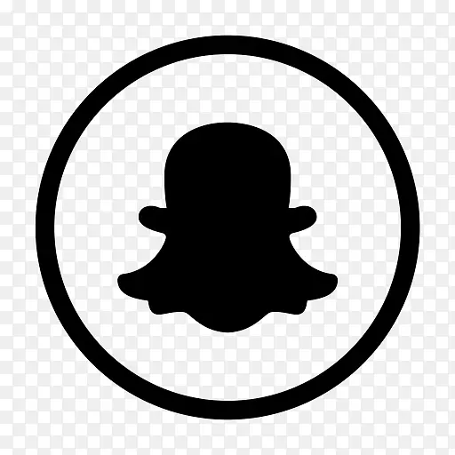 Snapchat计算机图标徽标社交媒体-快照徽标