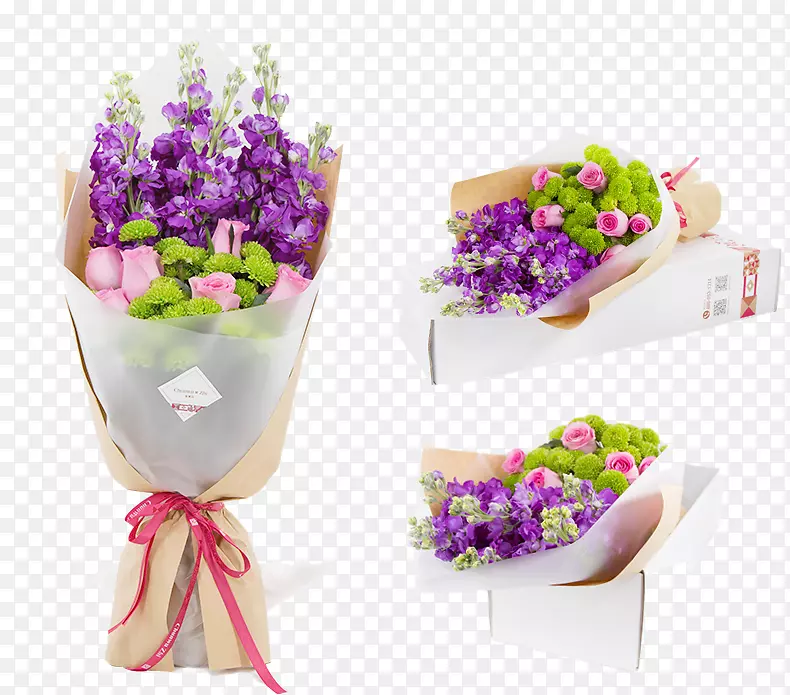 花卉图案紫罗兰