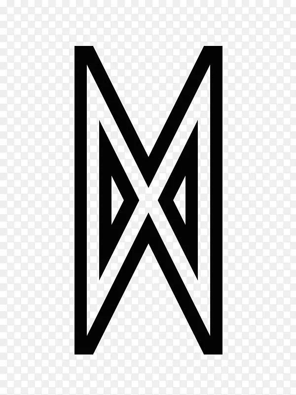标志牌角字体角