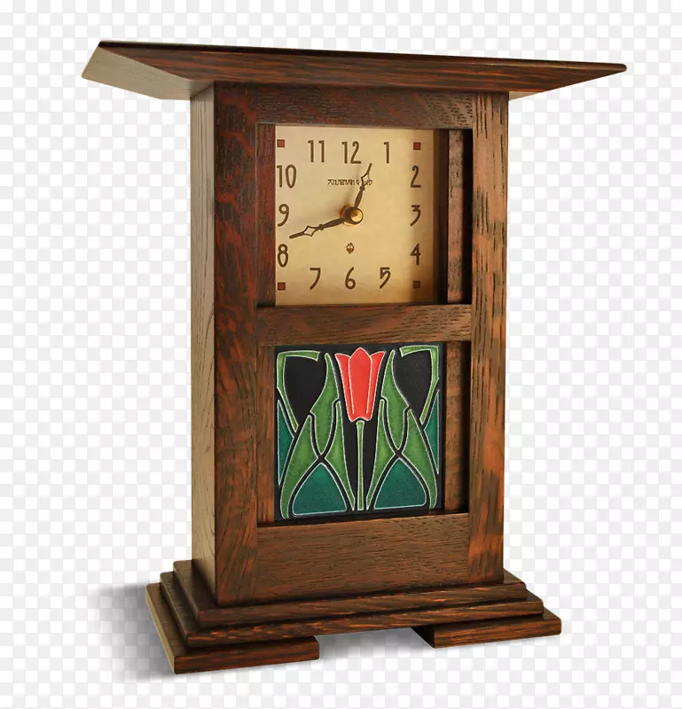 Motawi Tileworks工艺品运动时钟相框.家居装饰材料