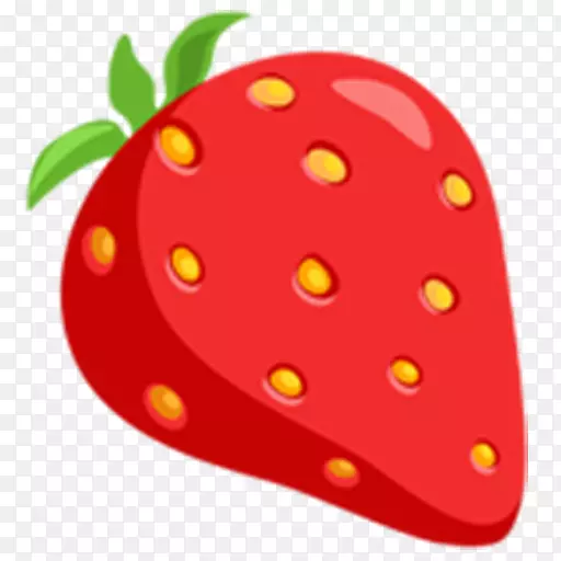 草莓点天然食品蔬菜剪贴画-草莓