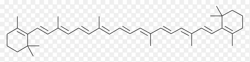 化学配方化学类胡萝卜素分子β-胡萝卜素