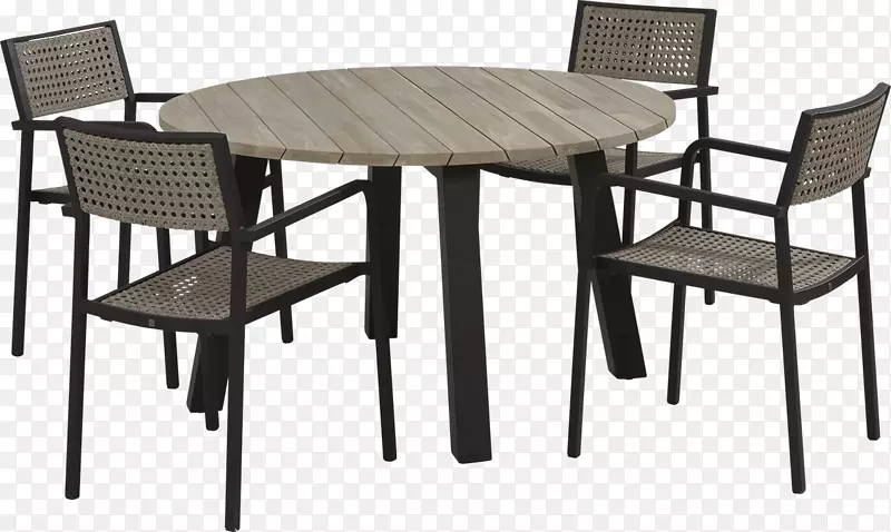 餐桌、花园家具、椅子、餐厅垫-四脚桌