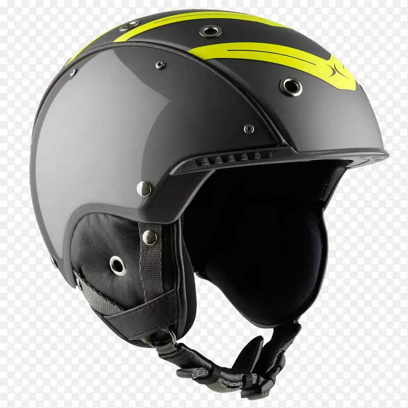自行车头盔滑雪和滑雪板头盔摩托车头盔滑雪-黄色前进
