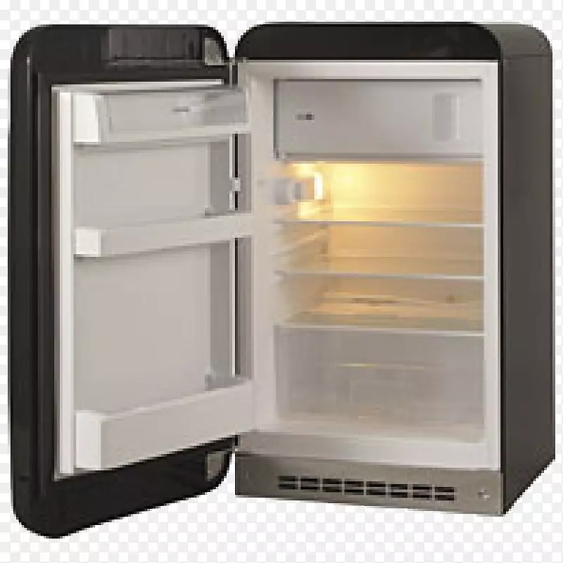 冰箱涂片50年代型法式冰箱10冰箱-迷你冰箱