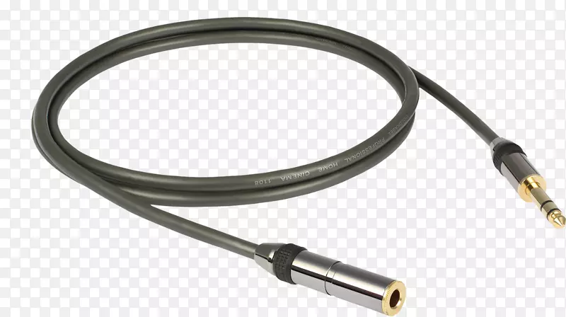 同轴电缆电话连接器扬声器电线耳机导电导体