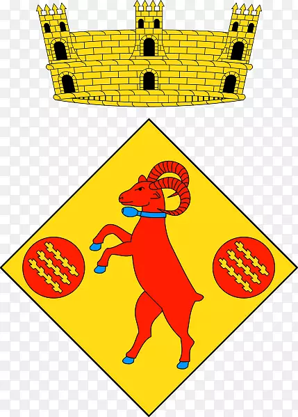 平面军坎普德夫·诺尔伙伴市政厅军徽-阿尔特·乌尔盖尔(Urgell)