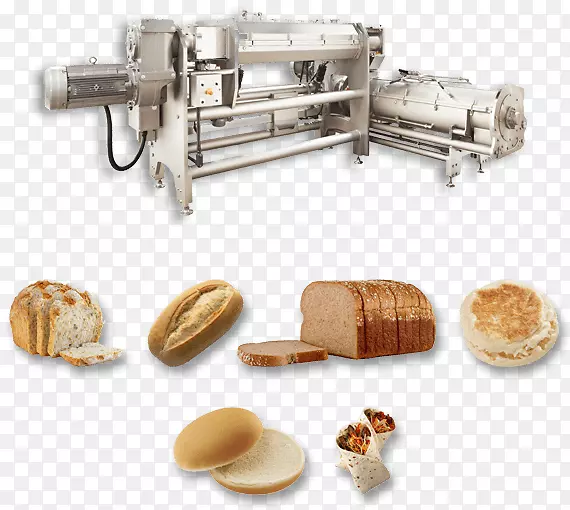 精确混合系统公司商业小面包店-面包卷面团