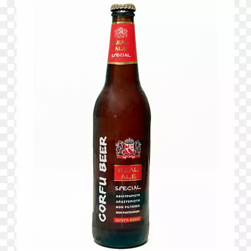 淡啤酒雅典娜的厨师(Πρώην雅典啤酒)啤酒瓶-啤酒