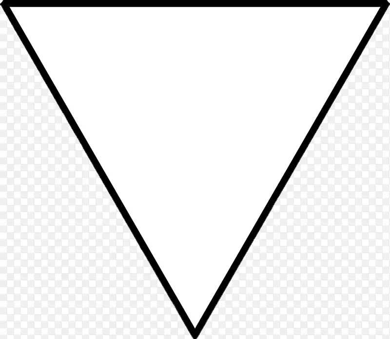 三角形符号形状面数学-三角形