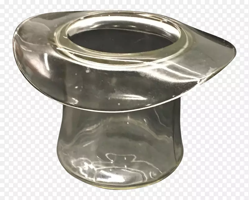 Blenko玻璃公司玻璃花瓶吹制金属玻璃