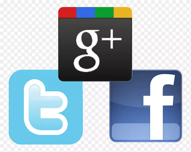 社交媒体google+facebook社交网络服务如按钮-社交媒体