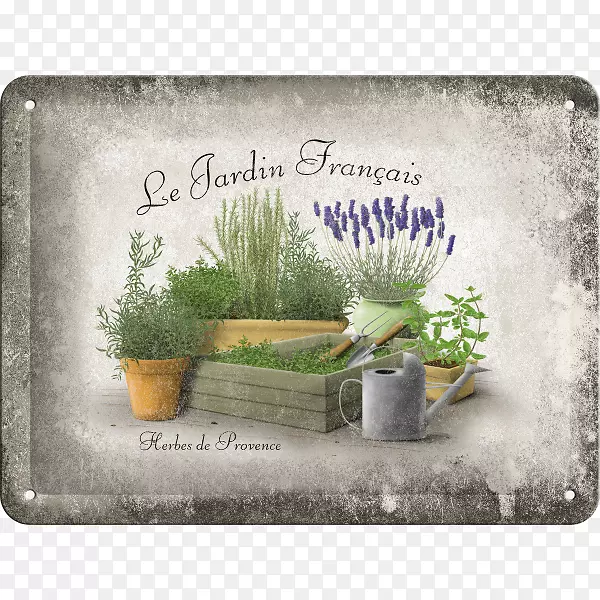 法国正式花园法国老式明信片-法国
