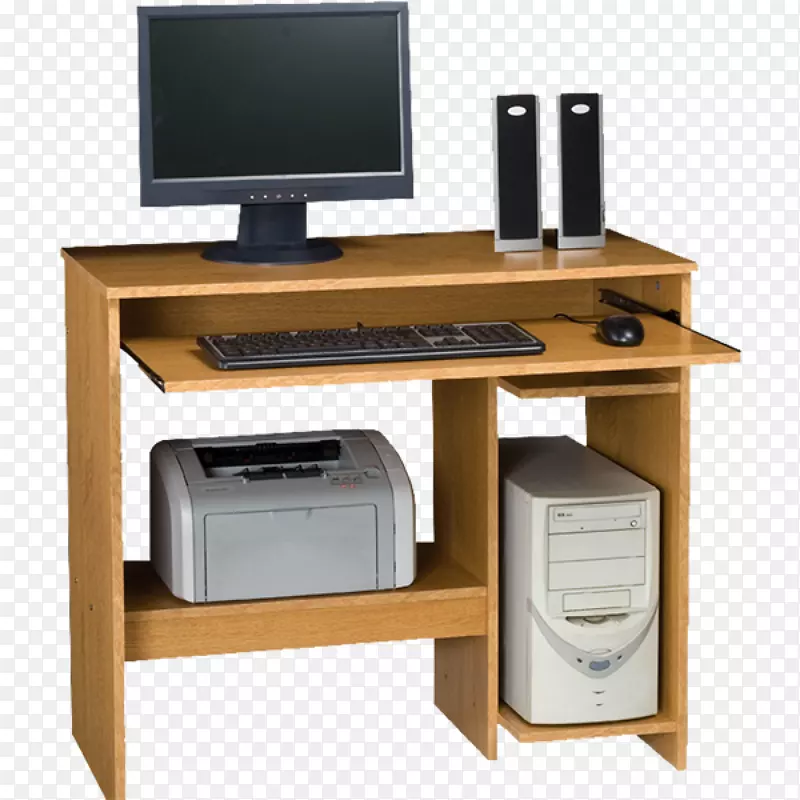 台式个人电脑家具.桌子