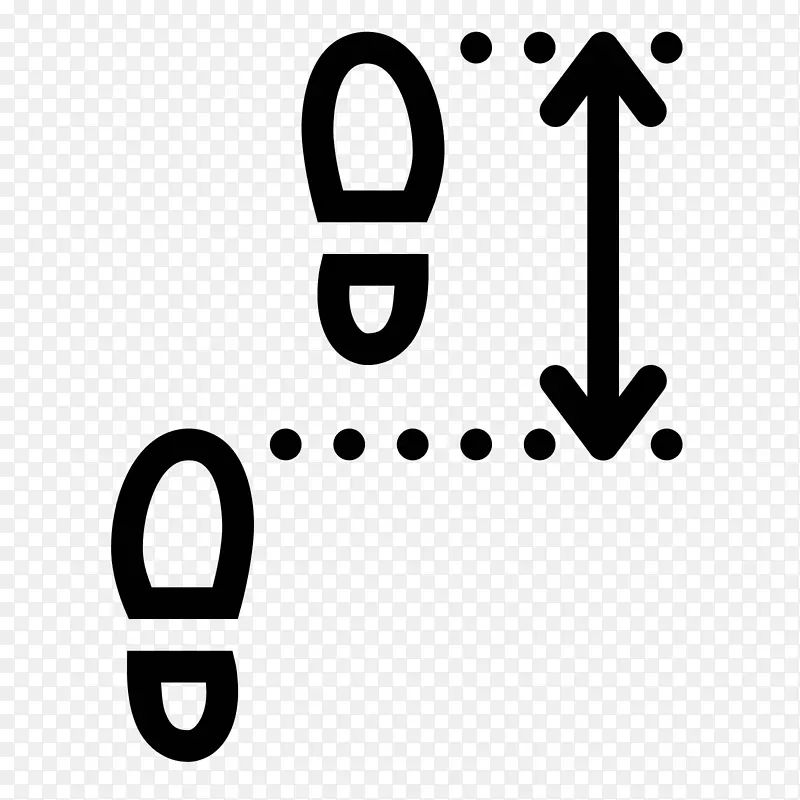 电脑图标OpenType字体-鞋印