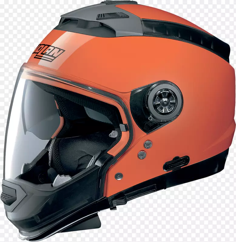摩托车头盔诺兰头盔高能见度服装喷射式头盔识别系统