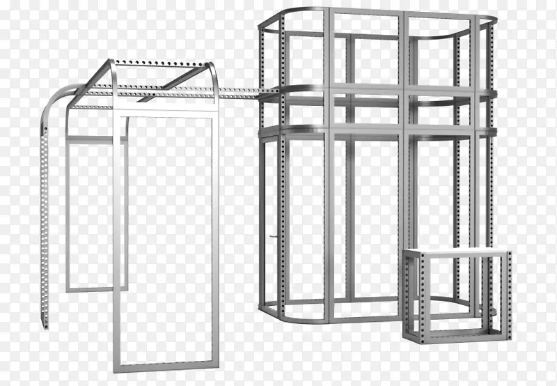 Burswand.nl模块化租赁建筑工程自行车框架.支架