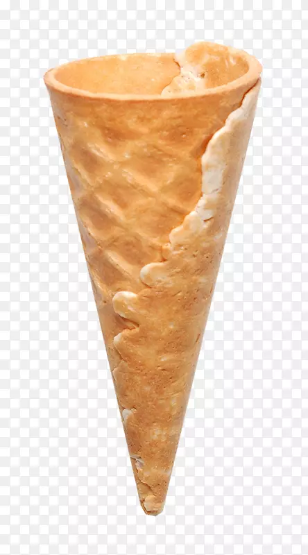 冰淇淋圆锥形椒盐脆饼尼赛冰淇淋店-华夫莱酮