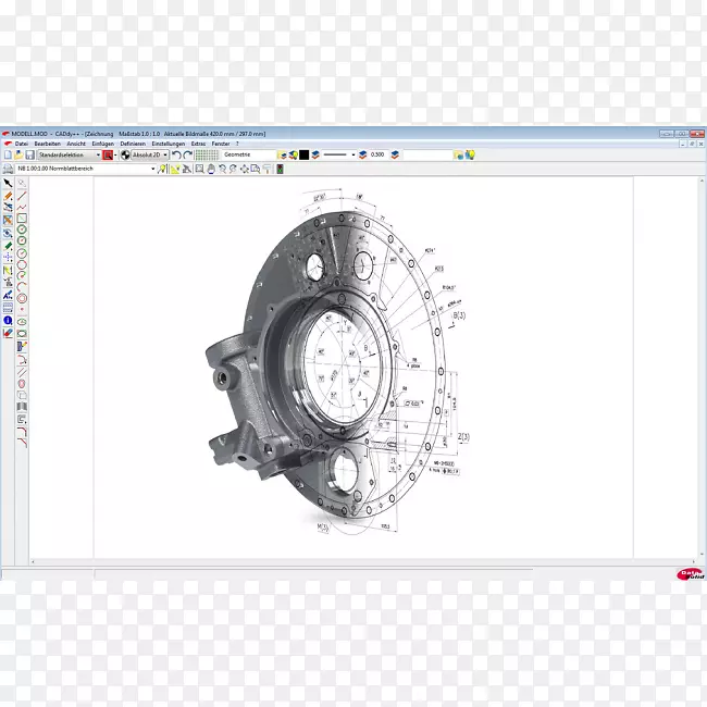 计算机辅助设计计算机软件Autodesk 3ds max涡轮增压器设计